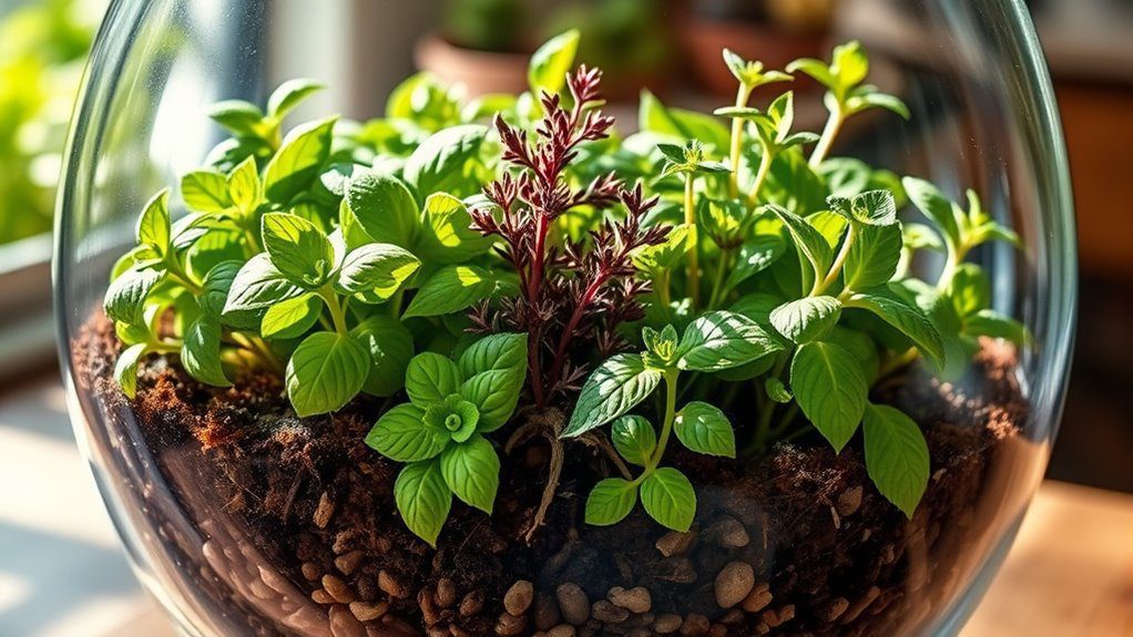 indoor fragrant herb garden