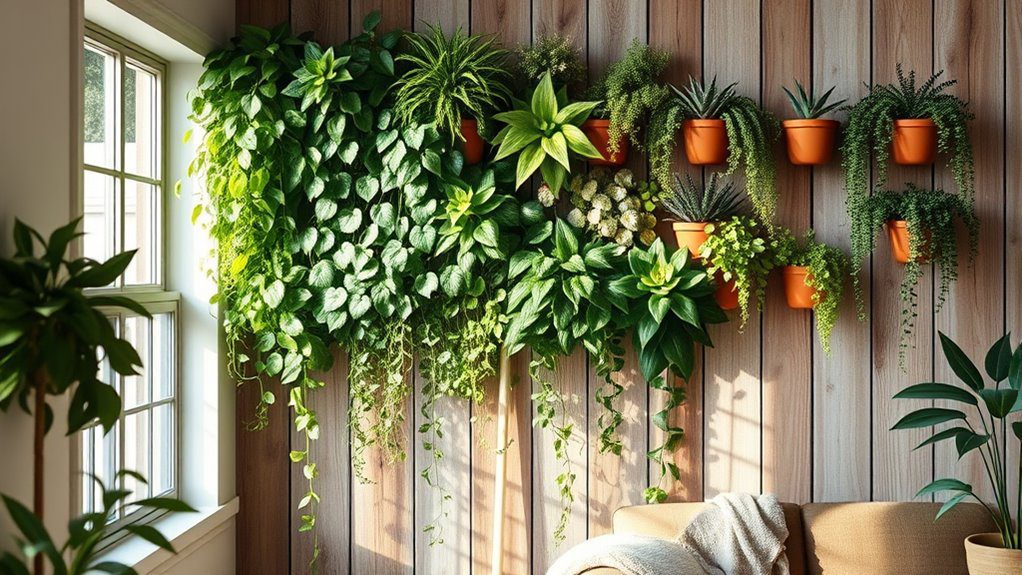 indoor vertical garden decor