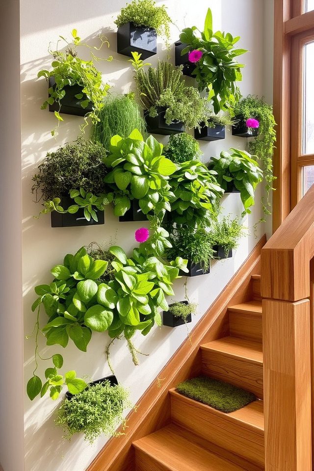 innovative green stair gardens
