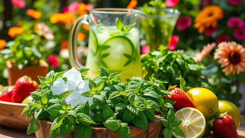 invigorating culinary garden herb