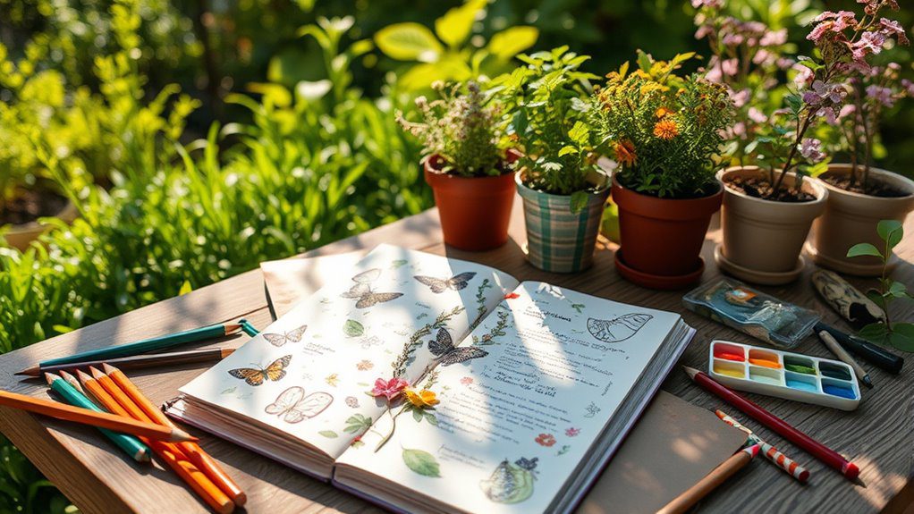 kids nature journaling adventures