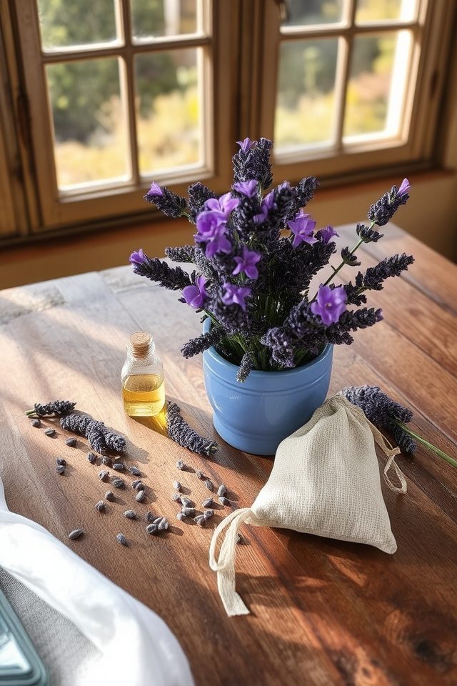 lavender promotes relaxation beautifully
