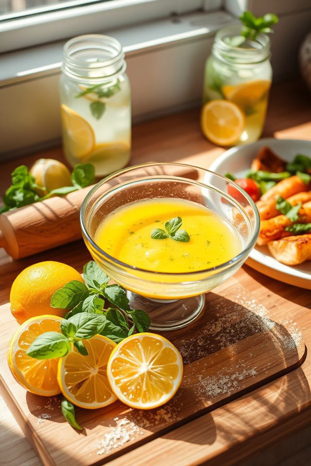 lemon herb infused recipes celebration