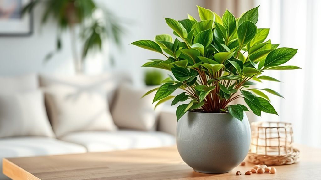 low light colorful air purifier