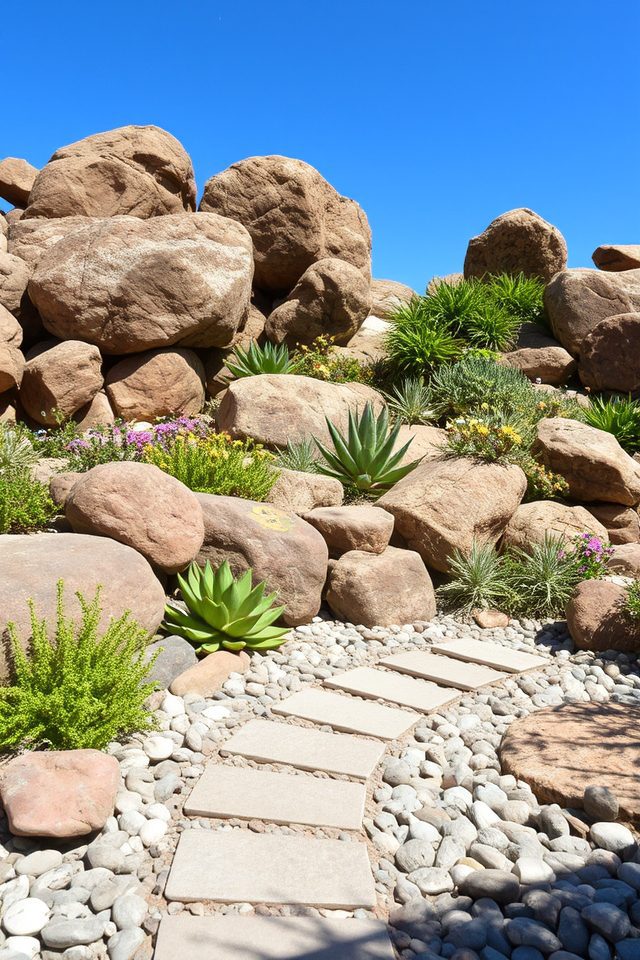 low maintenance drought resistant landscape