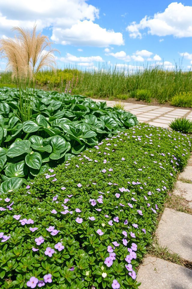 low maintenance garden ground covers