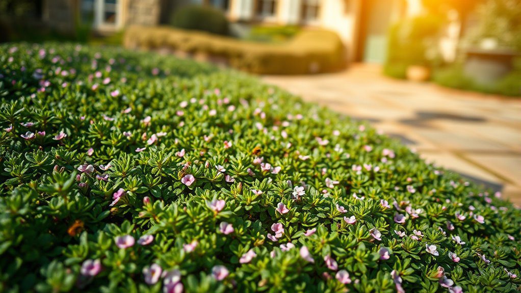 low maintenance ground cover herb