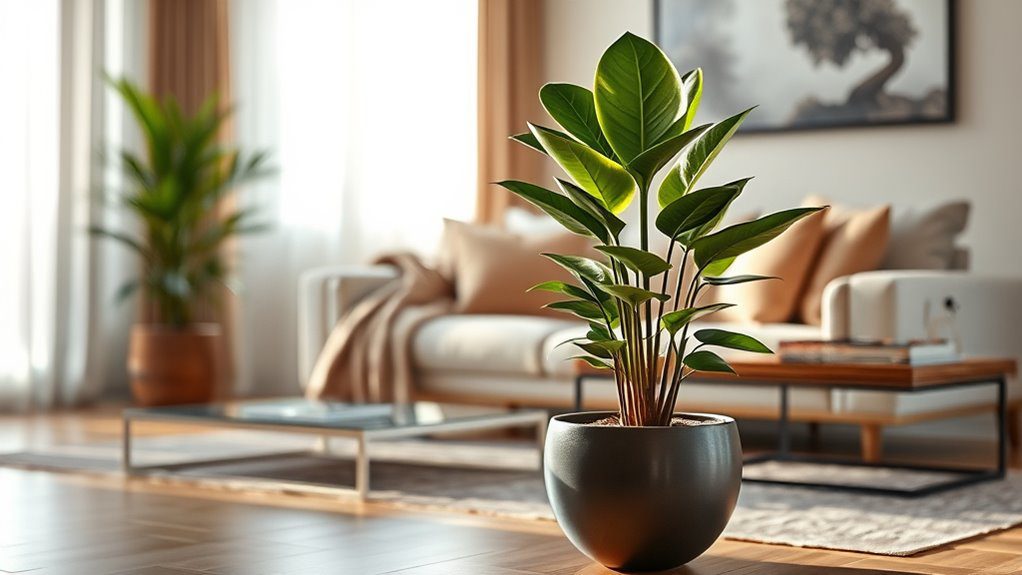 low maintenance stylish greenery