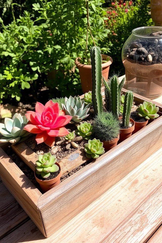 low maintenance succulent arrangements