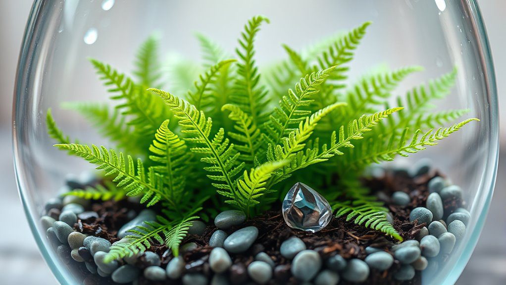 lush feathery low maintenance ferns