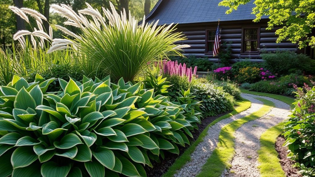 lush foliage for shaded gardens