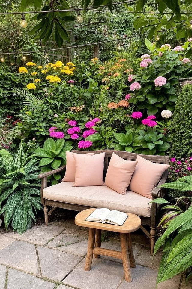 lush foliage relaxing retreat