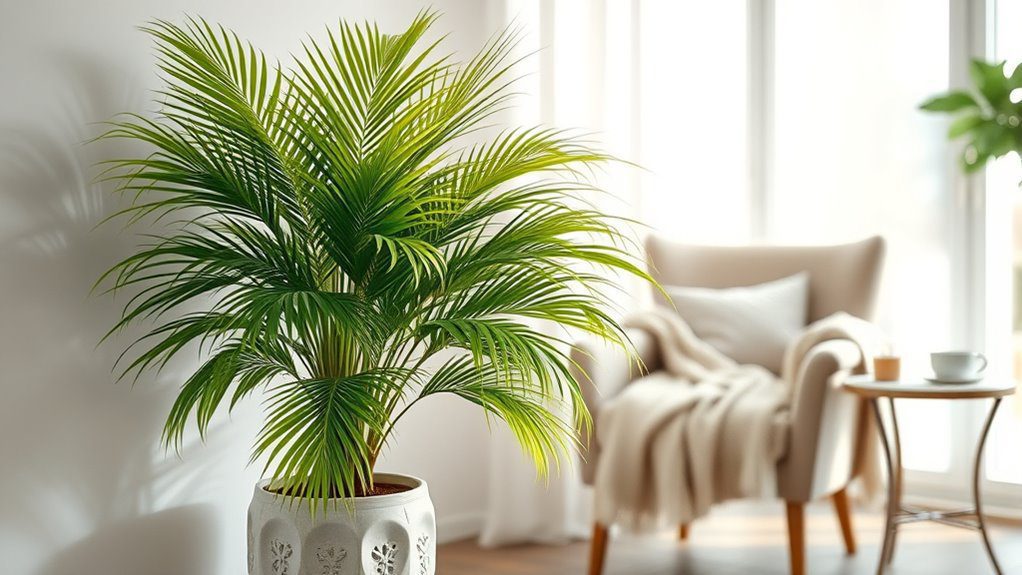 lush low light indoor plant