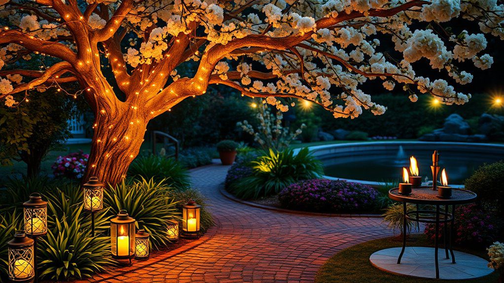 magical outdoor lighting ideas
