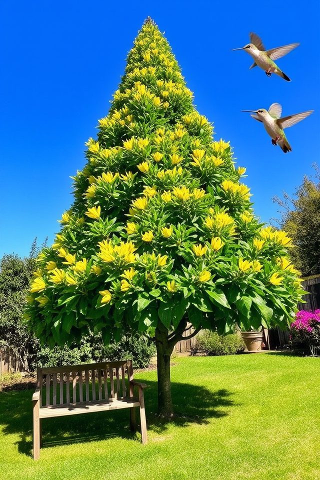 majestic tulip shaped tree