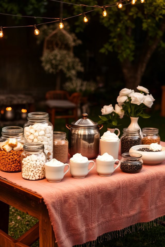 marshmallow hot chocolate experience