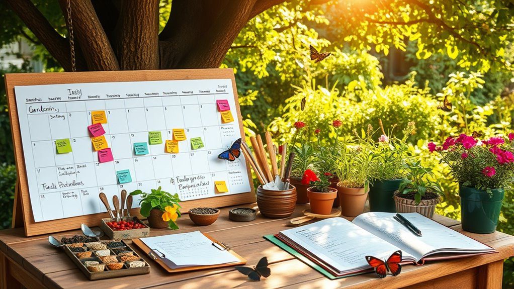 maximize gardening success calendar