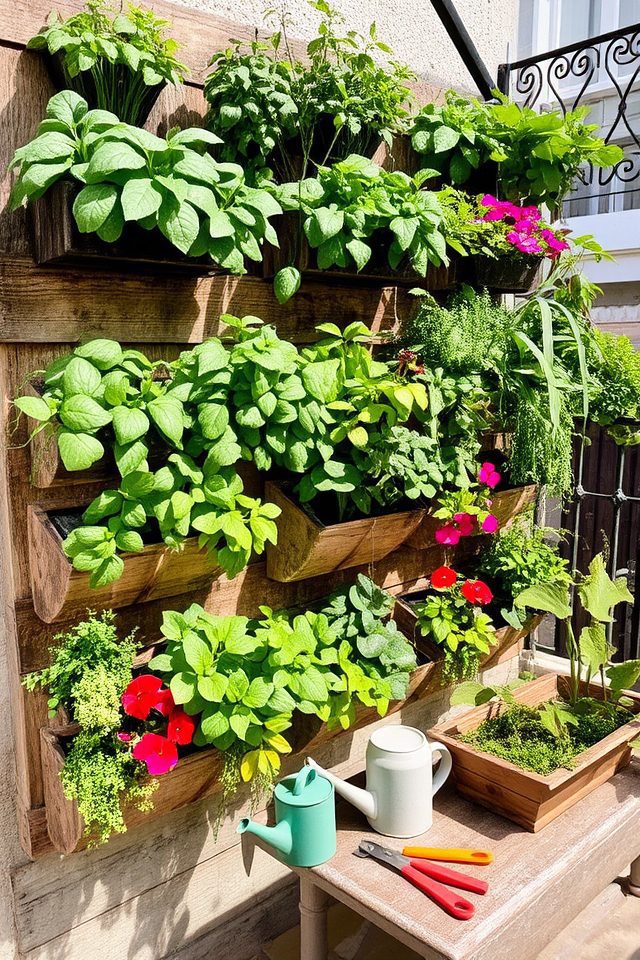 maximize space with greenery