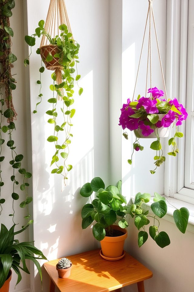 maximize space with greenery