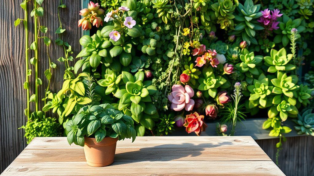 maximize space with greenery