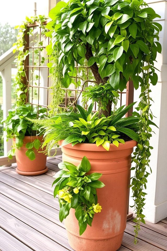 maximize space with layering