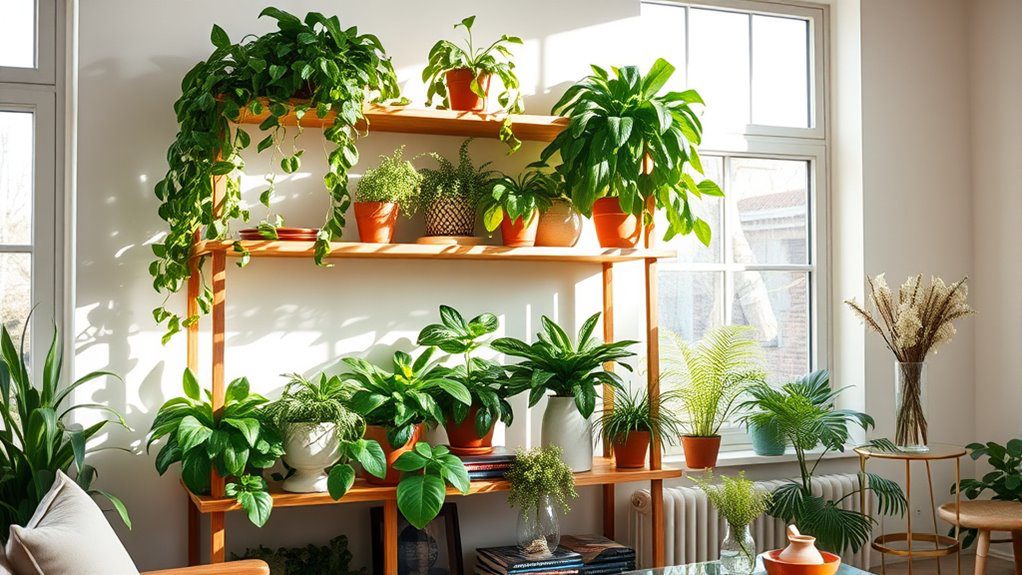 maximize space with plants