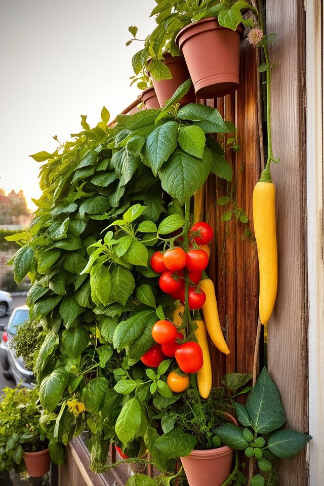 maximize space with vertical gardening