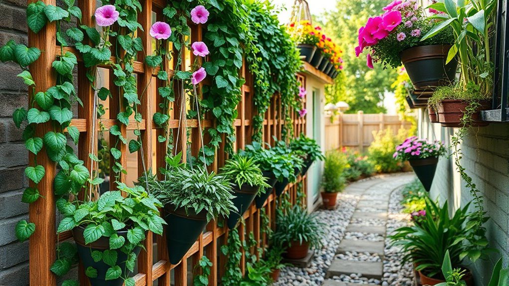 maximize space with vertical gardening
