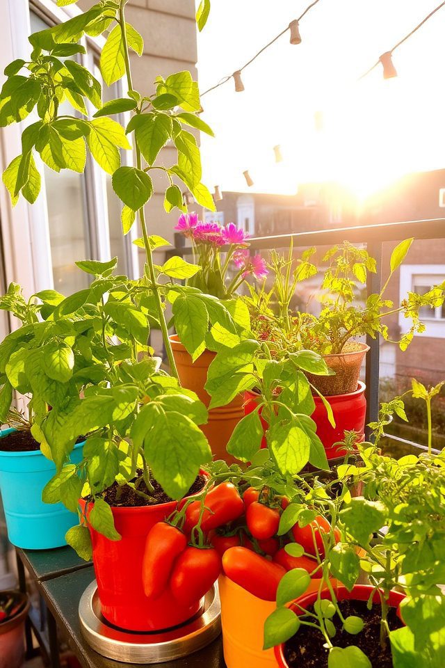 maximize sunlight for vegetables