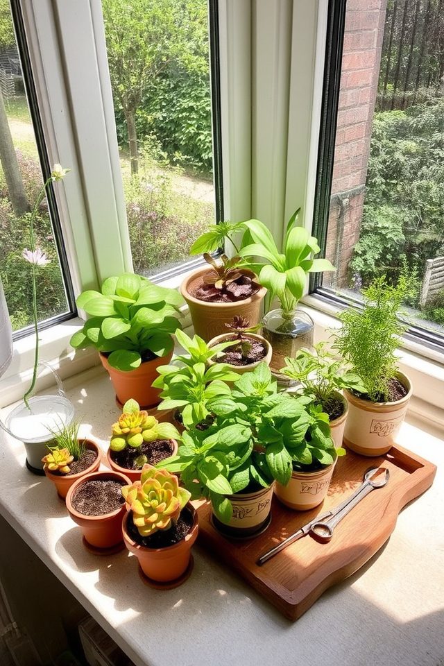 maximize sunlight with plants