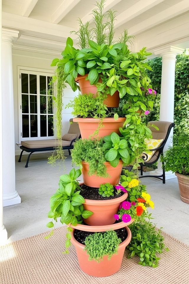 maximize vertical gardening space