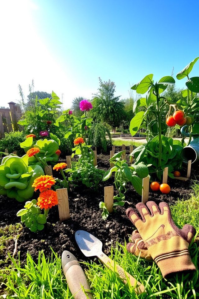 maximized space diverse plants