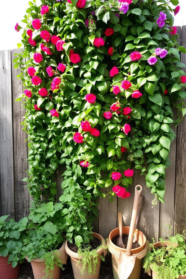 maximizing garden space vertically