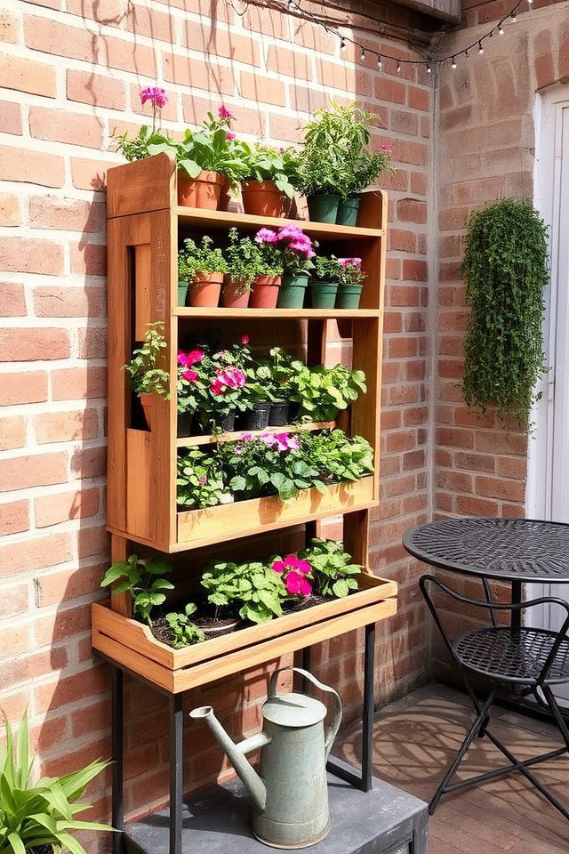 maximizing vertical garden space