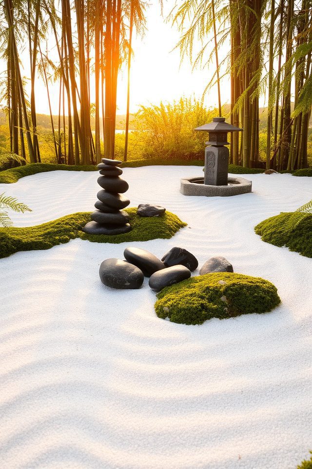 mindful tranquility in nature