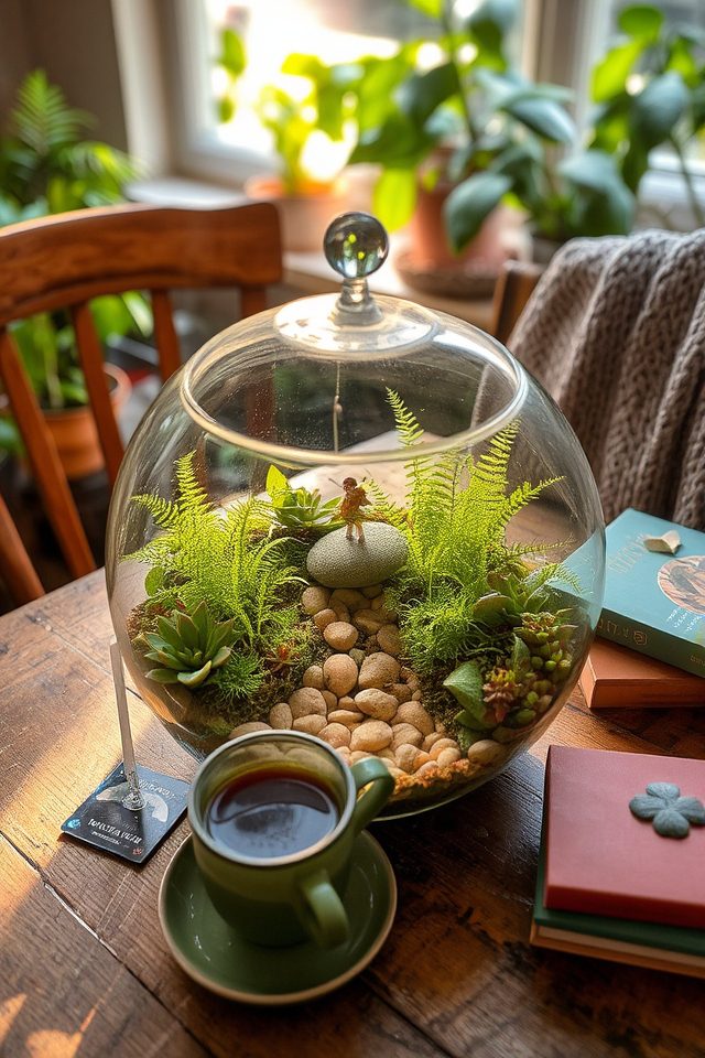 miniature ecosystems for decor