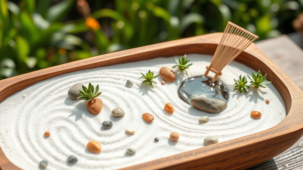miniature zen garden project