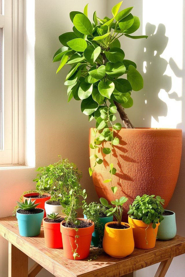 mix pots for variety