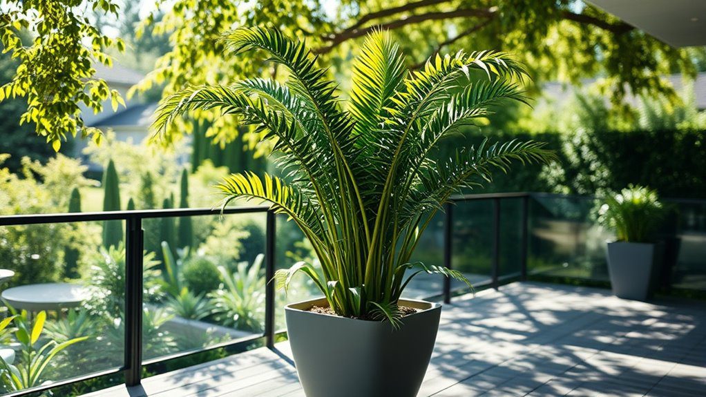 modern low maintenance drought tolerant greenery