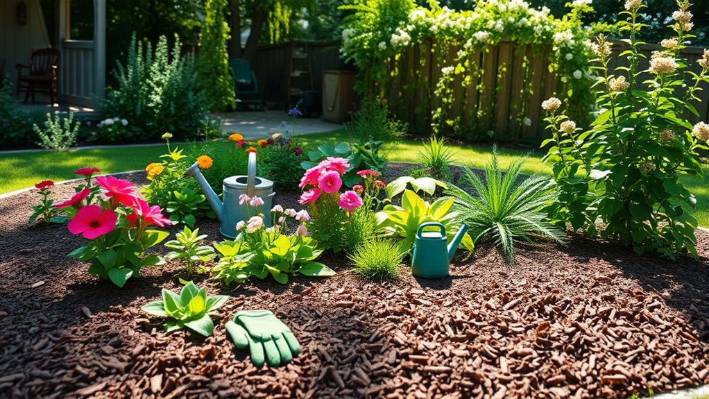 mulching enhances soil health
