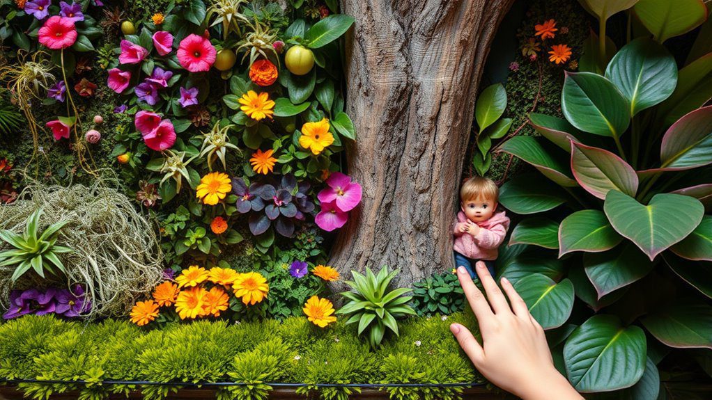 multisensory nature exploration wall