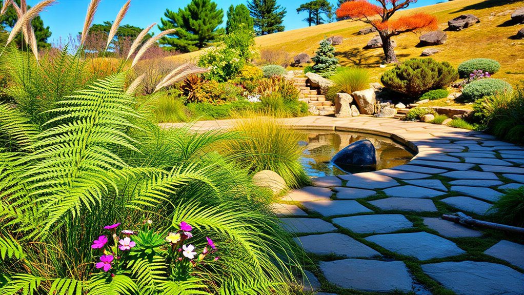 native plants enhance tranquility