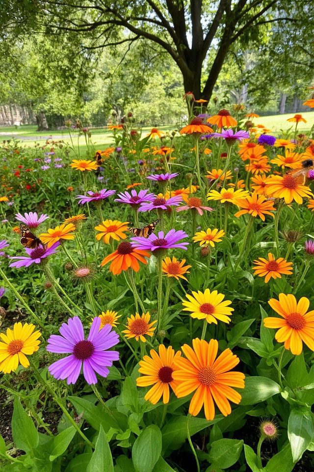 native wildflowers support ecosystems