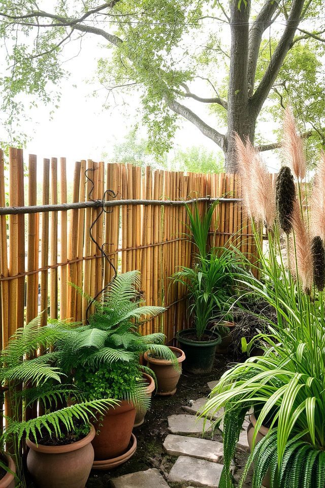 natural durable privacy barrier