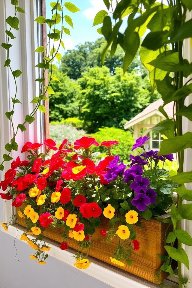 nature enhancing window planters