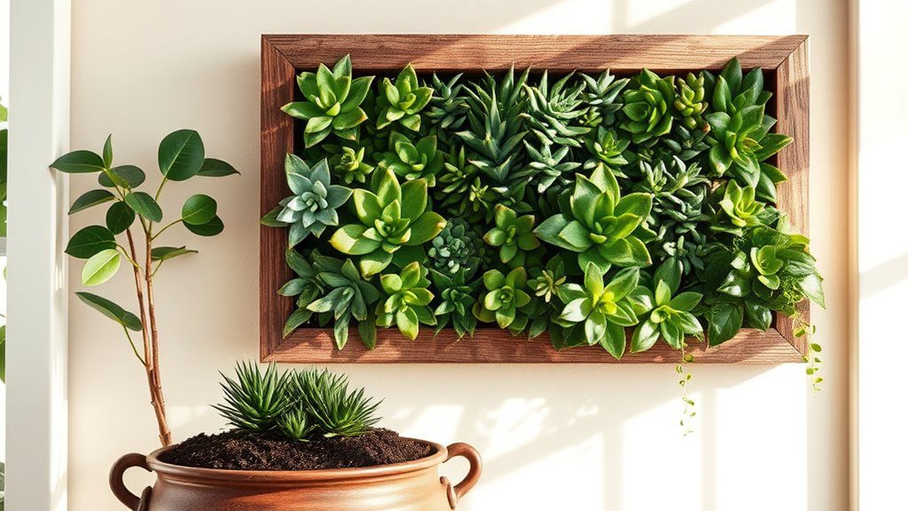 nature inspired indoor wall art