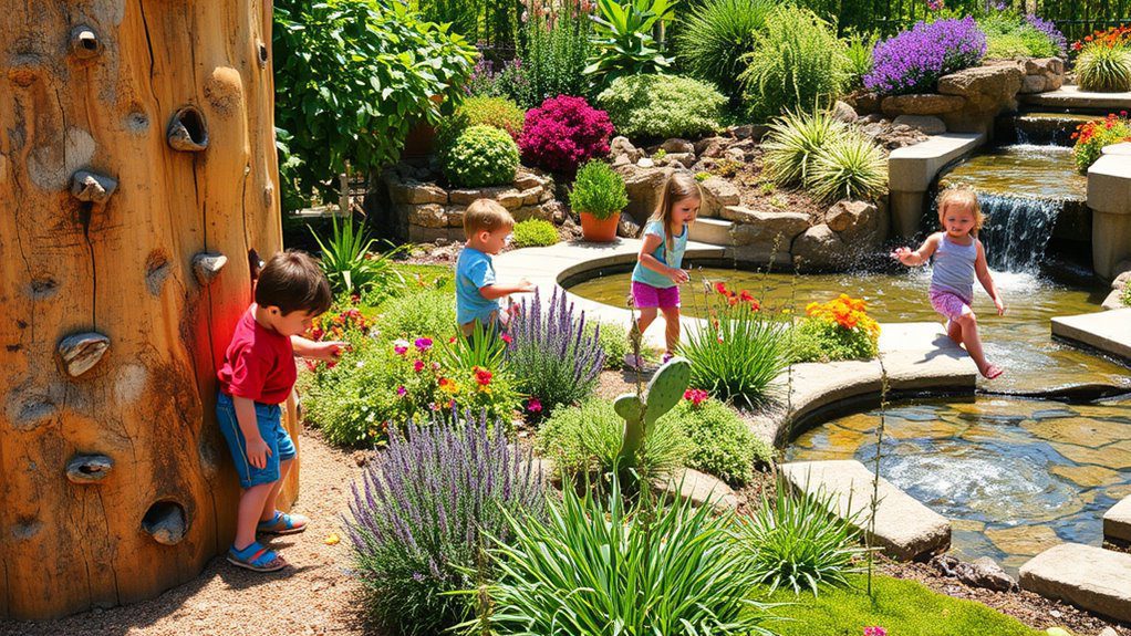 nature inspired sensory exploration zone