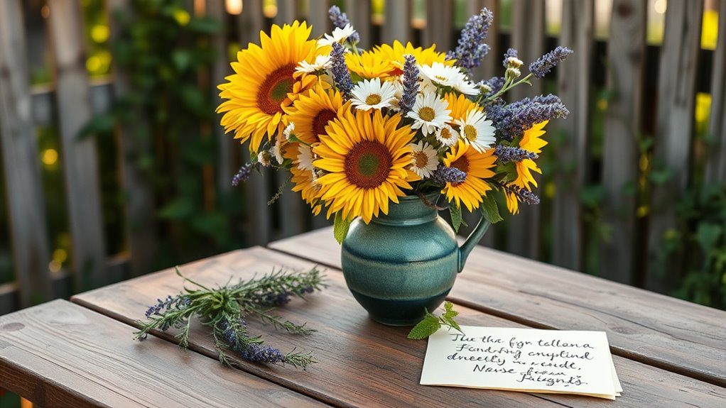 nostalgic floral friendship gift