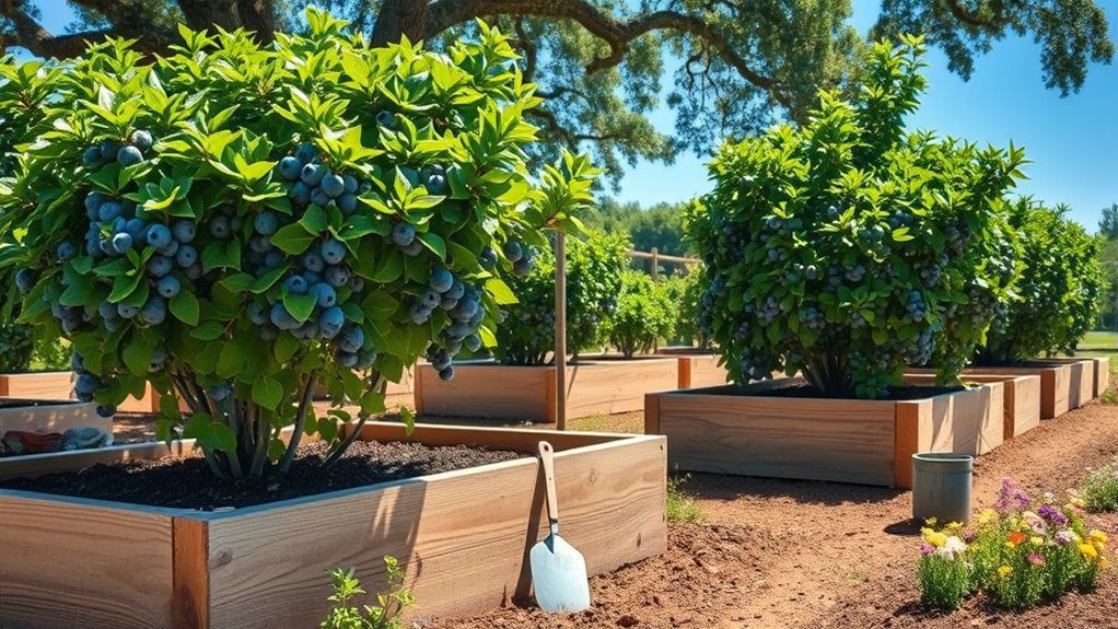 optimal blueberry growing conditions