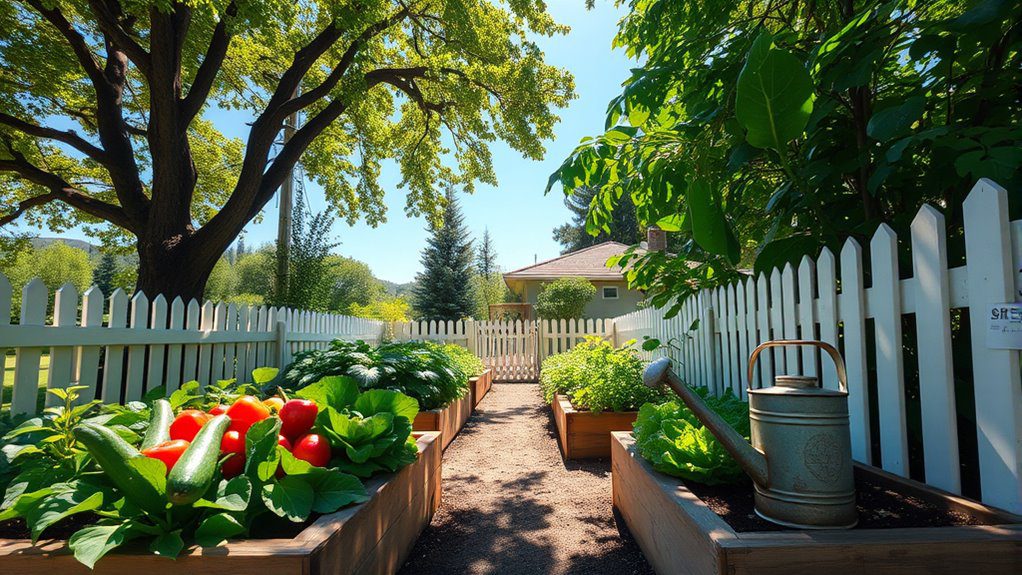 optimal garden location criteria